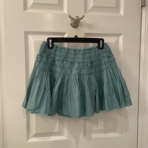 J. Crew teal skirt